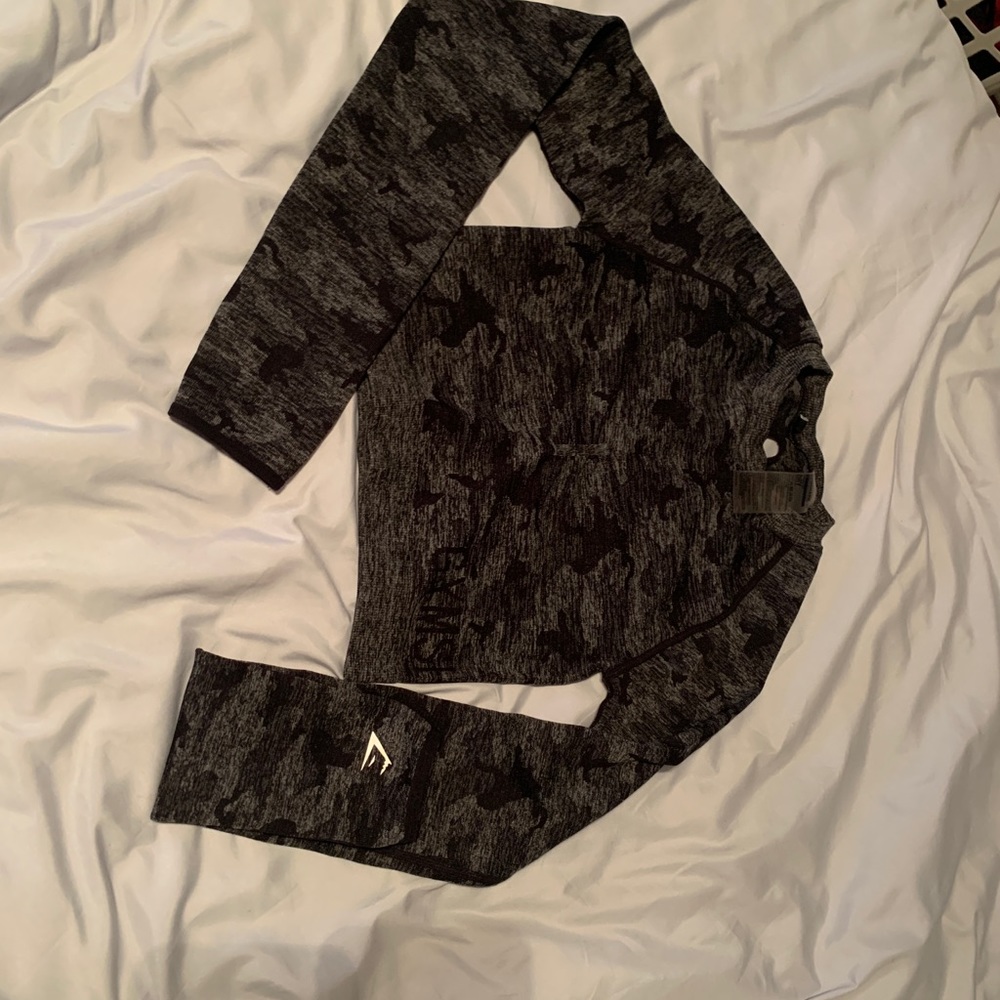 Gymshark Camo long sleeve